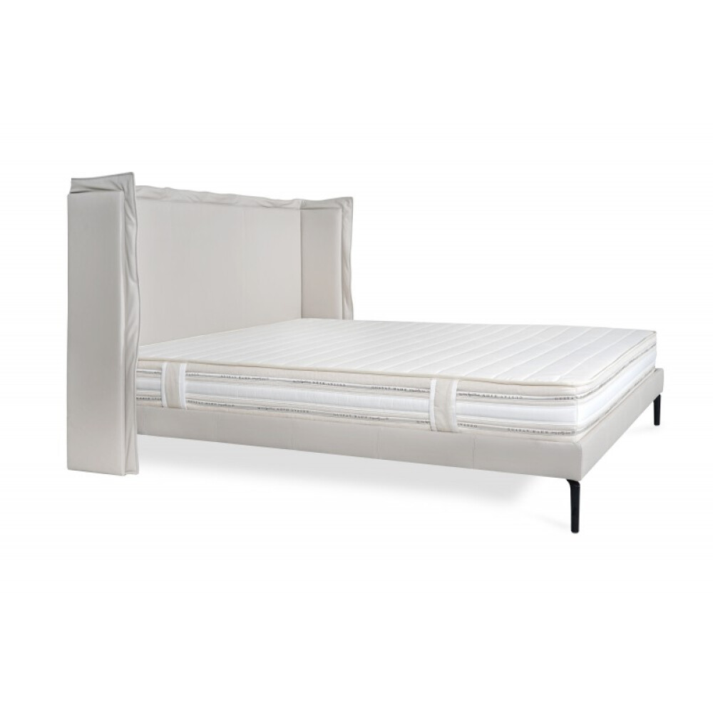 Pat Boxspring Slim Base TriBeCa, piele naturala