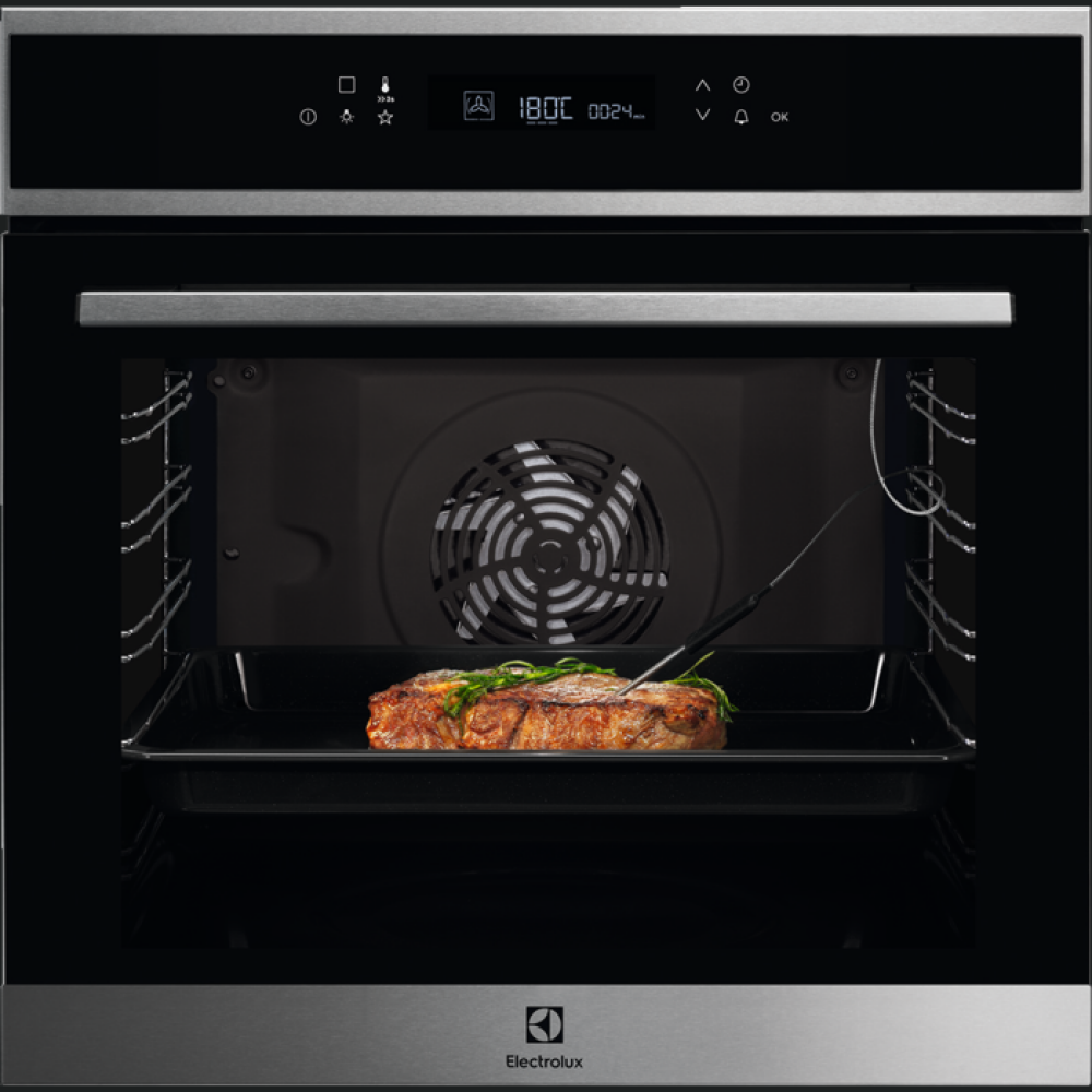 Cuptor electric Electrolux EOE7C31X,SenseCook cu autocuratare catalitica A+ 72 litri inox