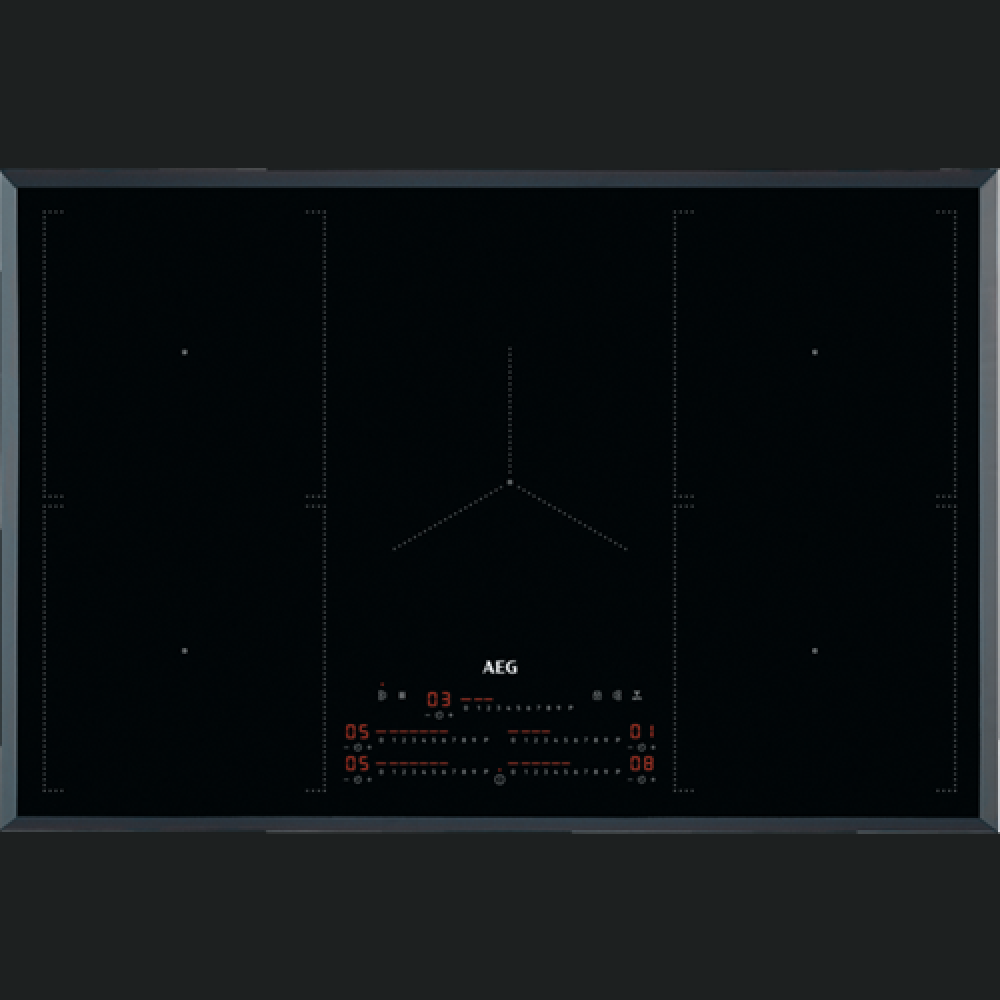Plita inductie AEG IKE85753FB,80 cm, negru