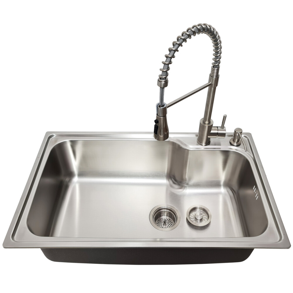 Chiuveta bucatarie inox CookingAid ATHENA XL cu accesorii montaj