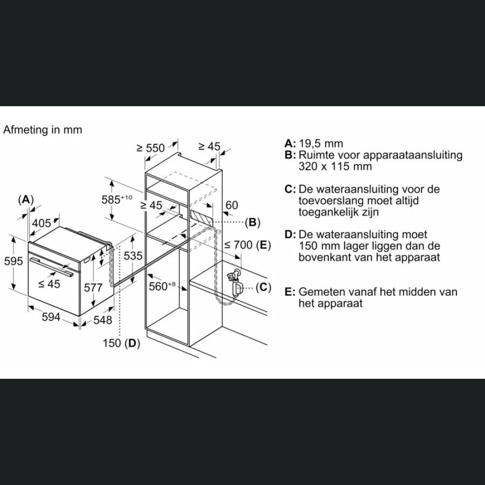 Cuptor incorporabil Siemens iQ700 cu abur HS958GED1,  60 x 60 cm negru, otel inoxidabil, 71 l