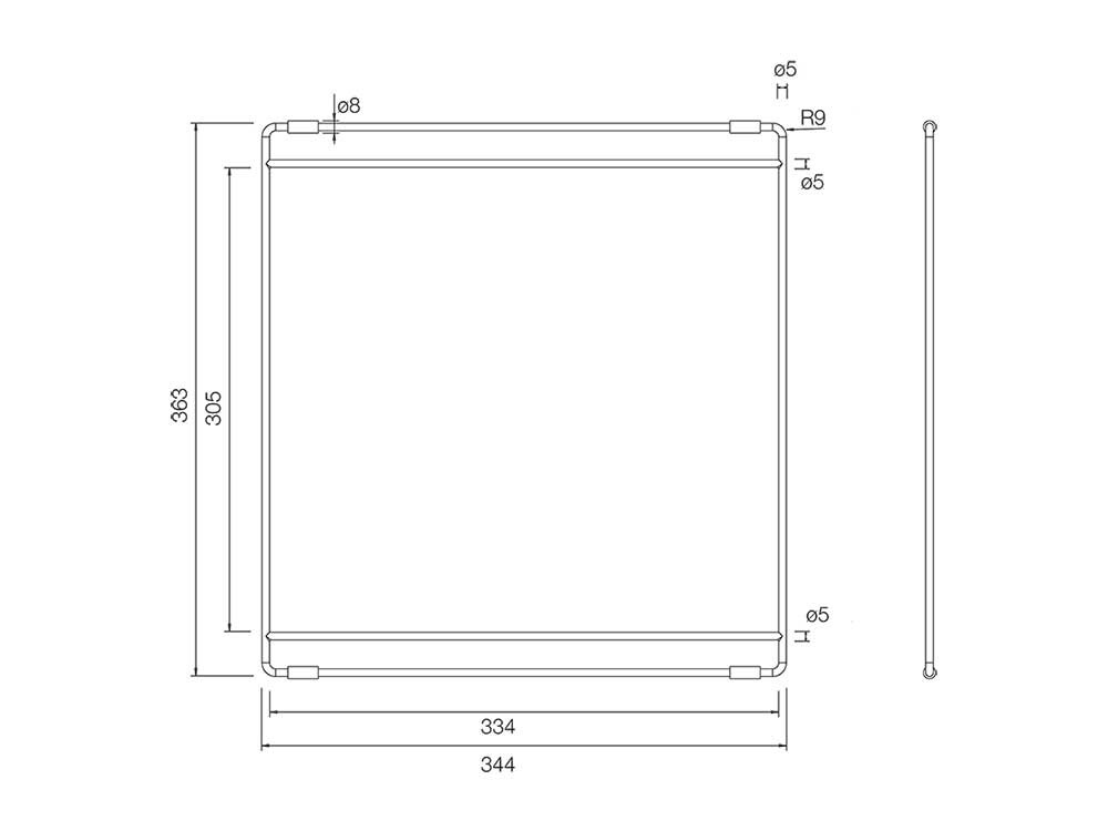 Suport tava Schock MONN100S-N100 NEMN100S-N100 inox