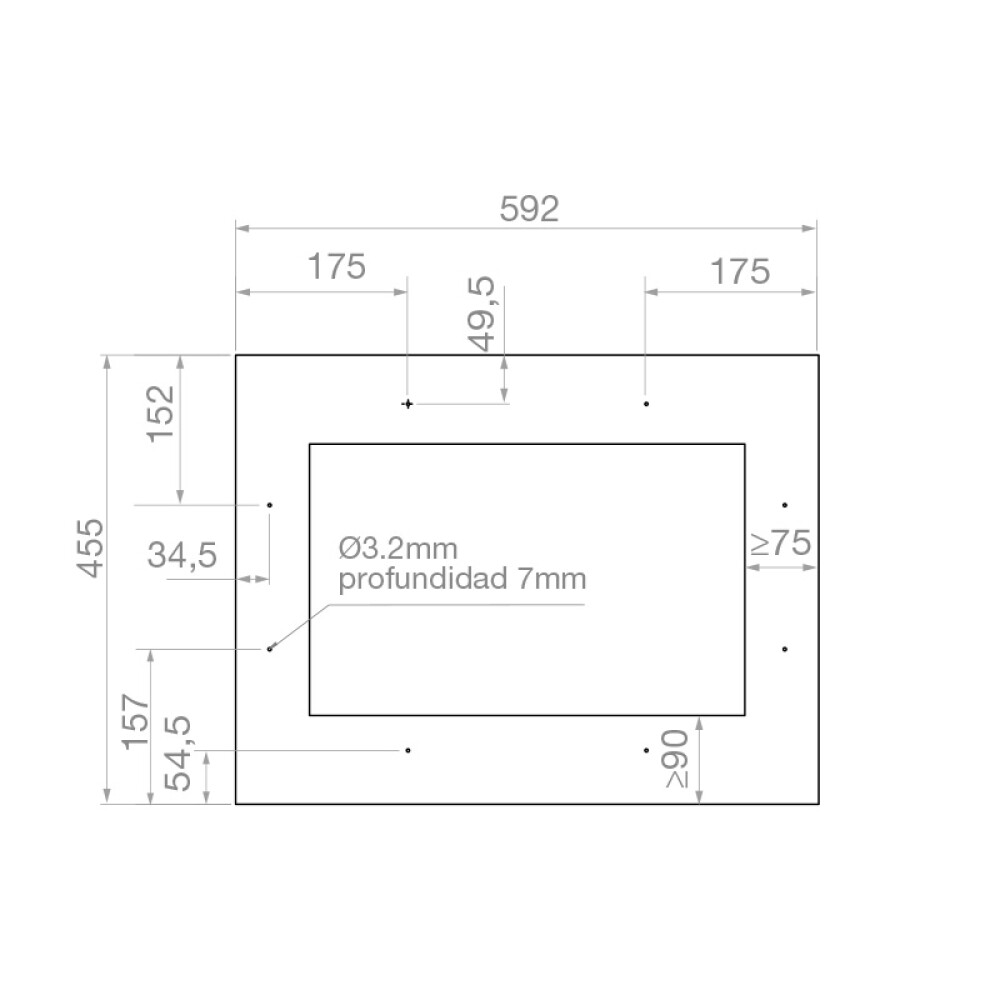 Vitrina de vin incorporabila Pando PVMAP 45-18 PA, 18 sticle, 45 l, G, deschidere PUSH TO OPEN