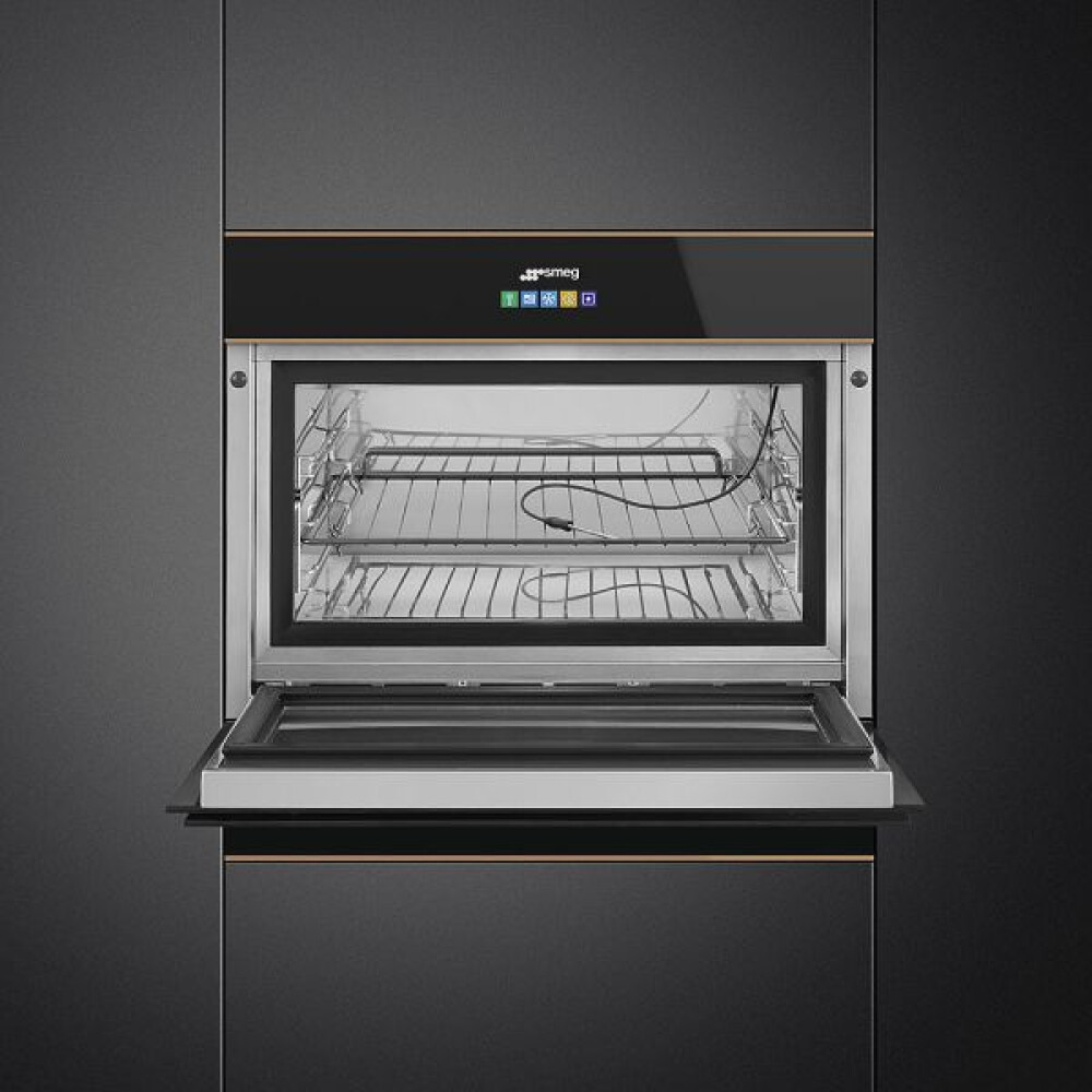 Racitor Smeg SAB4604NR - Dolce Stil Novo Design, 45 cm