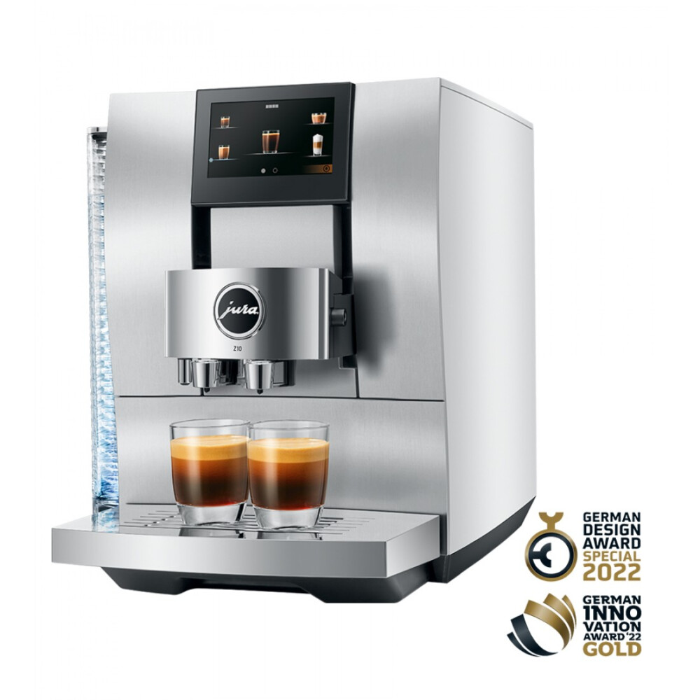 Espressor automat Jura Z10 Aluminium White, WiFi Connect, Alb
