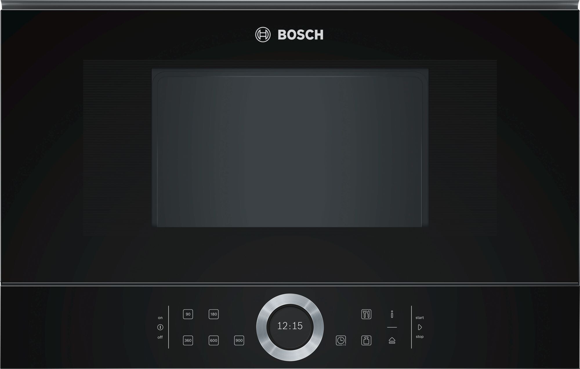 Cuptor Cu Microunde Bosch Bfl634gb1 21 L 900 W Negru Premium