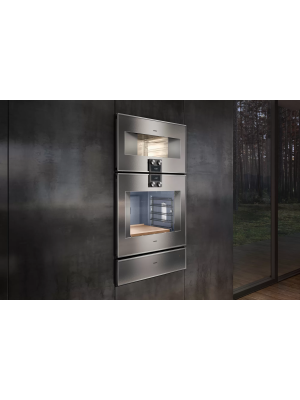 Cuptor mixt cu aburi incorporabil Gaggenau, seria 400, A, 50l, 76 x 45 cm, inox, BS485112