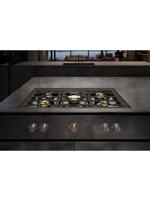 Plita incorporabila pe gaz Gaggenau, seria 400, 100 cm, CG492211