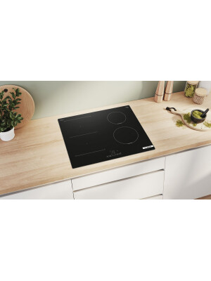 Plită cu inducție Bosch PVS611BB6E,  60 cm Negru