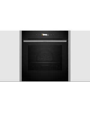 Cuptor multifuncțional, încorporabil Neff B54CR31N0, Afisat TFT touchcontrol, sistem deschidere Slide & Hide, Soft Open