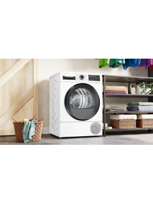 Uscător de rufe Bosch WQG14500BY, cu condensare și pompă de căldură 9 kg