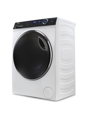 Masina de spalt rufe Haier HW90-B14979-S, I-Pro Seria 7 Neincorporabil, 10 Kg, 1400 RPM, Motor Direct Motion, Clasa A, Alb, 14 programe, L x A x I (cm) 60x53x85