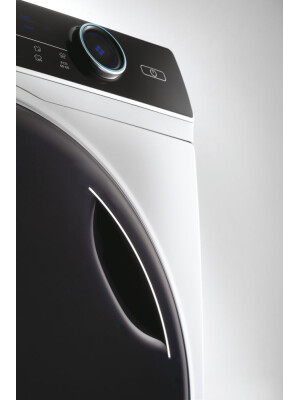 Masina de spalat rufe cu uscator Haier HWD100-B14979-S, I-Pro Seria 7 Independent, 10 / 6 Kg, 1400 RPM, Motor Direct Motion, Clasa de ciclu combinat D, Alb, L x A x I (cm) 60x53x85