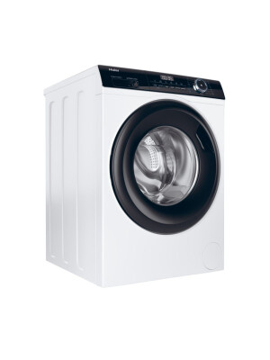 Masina de spalat rufe Haier HW80-B14939-S, I-Pro Series 3 Neincorporabil, 8 Kg, 1400 RPM, Motor Direct Motion, Clasa A, Alb, 15 programe, L x A x I (cm) 60x62x85