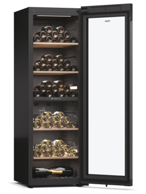 Racitoare de vinuri Wine Bank 60 Seria 7, Freestanding, 2 zone, 236 sticle, Iluminare LED, Clasa G, L x A x I (mm) 597x714x1900