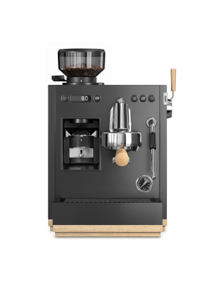Espressor Premium Aura Pure Loewe - Cafea Pură la Tine Acasă cu Râșniță din Oțel, 15 Bari și Control al Temperaturii