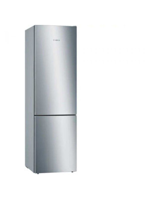 Combina frigorifica BOSCH KGE39ALCA, Low Frost, 343 l, 201 cm, Clasa C, argintiu