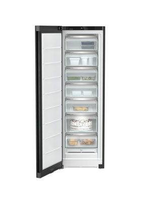 Congelator LIEBHERR SFNbdd 5227 Plus, No Frost, 278 l, H 185.5 cm, Clasa D, negru