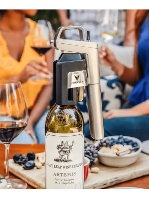 Set sistem conservare vin Coravin Timeless Six+, Silver