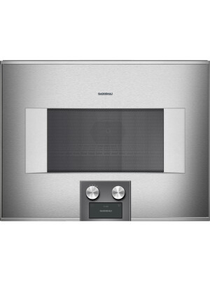 Cuptor combi cu microunde Gaggenau, seria 400,  60 x 45 cm, inox, BM455110