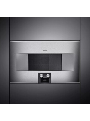 Cuptor combi cu microunde Gaggenau, seria 400, 76 x 45 cm, inox, BM485110