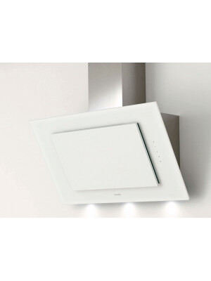 Hota de perete Pando P-732,  V.1050 mc/h, latime 60 cm, A+, sticla alba