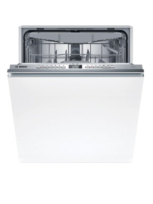 Masina de spalat vase complet incorporabila BOSCH SMV4HVX03E, Seria 4, 60 cm, ExtraDry, Sertar Vario, Rackmatic, Silence on demand, Home Connect, Clasa D
