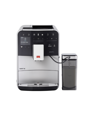 Espressor Automat Melitta Barista TS Smart, Recipient de boabe cu 2 compartimente, LCD , Easy Steam Cleaning , Aplicația Melitta Connect