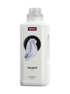 Balsam de rufe Miele UltraSoft 1,5 l pentru rufe catifelate si un parfum proaspat de apa