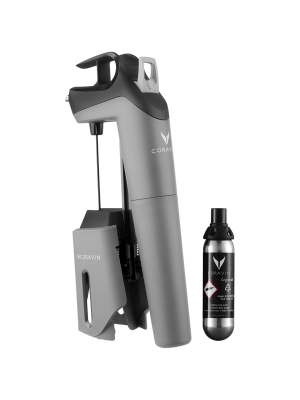 Sistem conservare vin Coravin Timeless Three SL, Gri