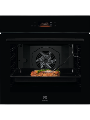 Cuptor electric cu autocuratare pirolitica Electrolux LOE8P39Z,  A+ 72 litri Negru