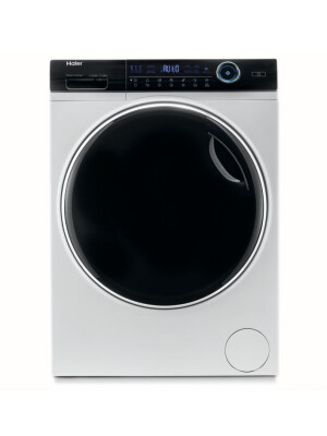 Masina de spalat rufe cu uscator Haier HWD100-B14979-S, I-Pro Seria 7 Independent, 10 / 6 Kg, 1400 RPM, Motor Direct Motion, Clasa de ciclu combinat D, Alb, L x A x I (cm) 60x53x85