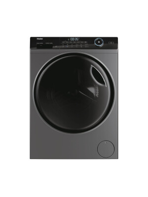 Masina de spalat rufe cu uscator Haier HWD80-B14959S8U1S, I-Pro Seria 5 Independent, 8 / 5 Kg, 1400 RPM, Motor Direct Motion, Clasa de ciclu combinat D, Anthracite, L x A x I (cm) 60x46