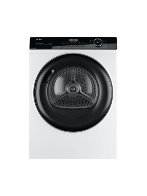 Uscator de rufe Haier HD80-A2939-S, Independent, 8 Kg, Pompa de caldura, Clasa A++, Alb