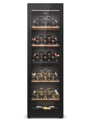 Racitoare de vinuri Wine Bank 60 Seria 7, Freestanding, 2 zone, 236 sticle, Iluminare LED, Clasa G, L x A x I (mm) 597x714x1900