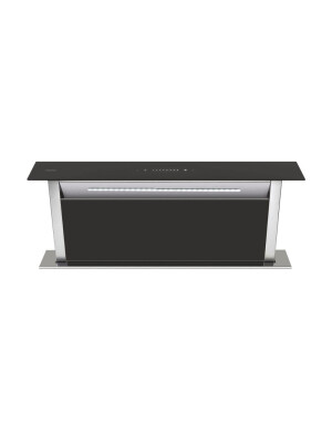 Hota downdraft Haier HADD9SS6B, Touch control, Clasă B, Negru, 880x115x1053