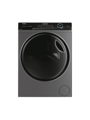 Masina de spalat rufe cu uscator Slim Haier HWD80-B14959S8U1S, 8 kg spalare, 5 kg uscare, 1400 rpm, Clasa A, Motor Direct Motion, Wi-Fi, iRefresh, ABT, Pillow Drum, Dual Spray, Antracit