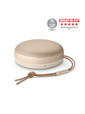 Boxa Bluetooth rezistenta la apa Bang & Olufsen Beosound A1 2nd Gen, Gold Tone