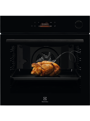 Cuptor cu abur Electrolux EOC8P39WZ, SteamCrisp WiFi cu autocuratare pirolitica A+ 72 litri negru