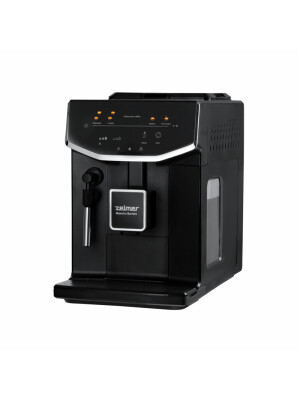 Espressor Zelmer ZCM8121 Maestro Barista, 20 bar, panou tactil, filtru Claris, rezervor cafea 300 g, rezervor apa 2 l, negru