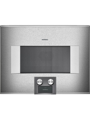 Cuptor combi cu microunde Gaggenau, seria 400,  60 x 45 cm, inox, BM455110