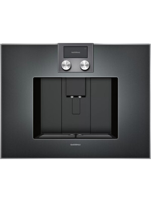 Espressor incorporabil complet automat Gaggenau, seria 400, antracit, CM450102