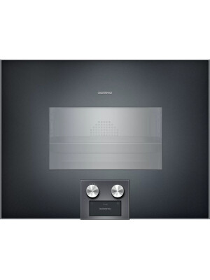 Cuptor mixt cu aburi incorporabil Gaggenau, seria 400, A, 50l, 60 x 45 cm, antracit, BS475102