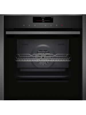 Produs expus showroom - Cuptor incorporabil Neff B48FT68G0, cu functie de abur, Graphite-Grey, 71 l, A+