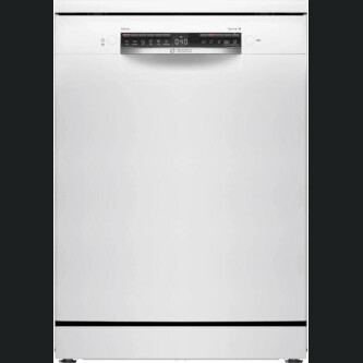 Masina de spalat vase Bosch SMS4HVW02E, 14 seturi, Clasa D, 6 programe, ExtraDry, VarioFlex, Home Connect, EcoSilence Drive, 60 cm, Alb