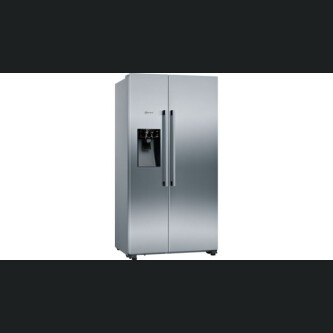 Side by side Neff KA3923IE0, dozator gheață, NoFrost, 562 l, Inox, E