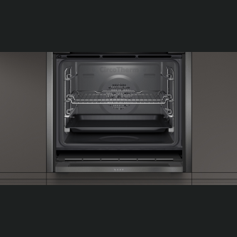 Produs expus showroom - Cuptor incorporabil Neff B48FT68G0, cu functie de abur, Graphite-Grey, 71 l, A+