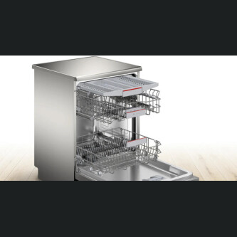 Masina de spalat vase independenta BOSCH SMS4EMI06E, 14 seturi, 6 programe, 60 cm, Clasa B, inox