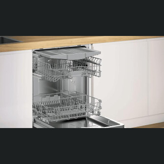 Masina de spalat vase incorporabila Bosch SMV25EX02E, 13 seturi, 5 programe, Home Connect, 60 cm,  E