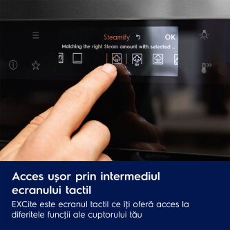 Cuptor electric cu autocuratare pirolitica Electrolux LOE8P39Z,  A+ 72 litri Negru